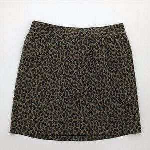 Banana republic cheetah skirt!